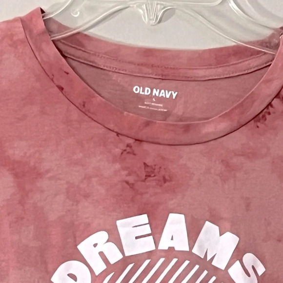 Old Navy Tie Dye Short Sleeve Graphic T Shirt Soft Washed Large Beach Vibe Surf - Picture 6 of 8